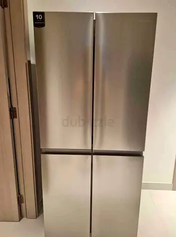 Hisenes Fridge 4 door bottom freezer excellent condition