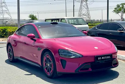 Xiaomi SU7 2025  in Magenta Pink - Chinese Specs