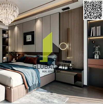 شقة بغرفة نوم واحدة قيد الإنشاء للبيع، مجمع أزها السكني، سكن العامرة، بلوك F، التسليم في أبريل 2027، خطة سداد لمدة 5 سنوات، أفضل الأسعار، تواصل معنا