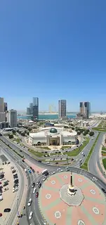 Apartment for Sale | 3 Bedrooms + Living Room | Front View on Al Taawun Street | 2 Balconies | Prime