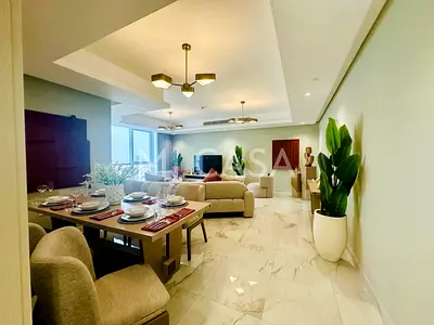 2 Parking| Premium furniture | 3 BHK+Maid in Reem