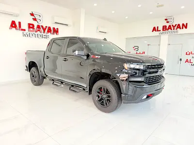 شيفروليه سيلفرادو تريل بوس اسود / زعفراني 2021 Chevrolet Silverado 1500 LT Trail Boss - GCC Specs