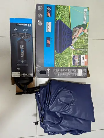 Air Mattress Bestway 188x99x22cm with pump