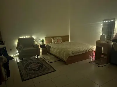 Ladies only,Furnished Master Room with balcony and Gym for one lady in the center of Abu Dhabi