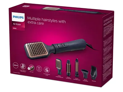 Philips 5000 Series Air Styler for Drying  Styling-in on