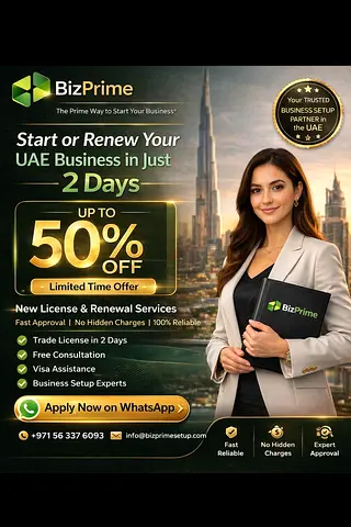 Start UAE Business in 2 Days | Upto 50% off | Free Consultation
