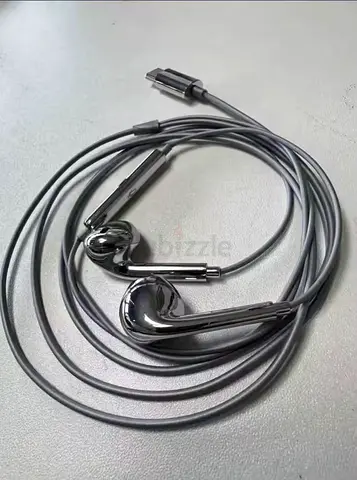 Chrome earbuds