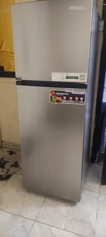 Silver Double Door Refrigerator for Sale