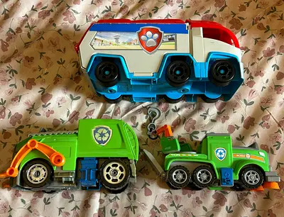 Paw petrol cars collection