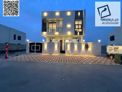فيلا فاخرة للبيع في الياسمين عجمان مع مسبح خاص وجلسة روف