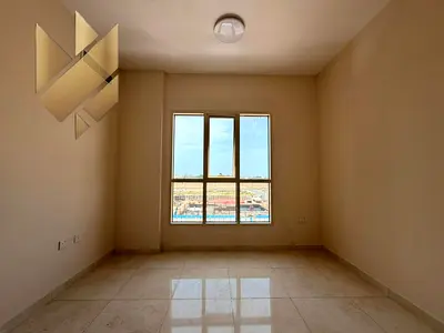 Apartment with 1 bedroom, a master bedroom, a living room, and a spacious balcony with a beautiful view. Large in size, Al Falah