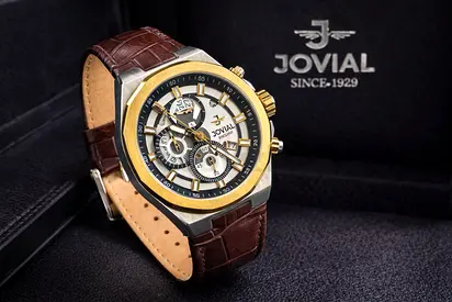 Jovial Luxury Watch Gift Set – Unused – Watch + Wallet + Pen – Original Box