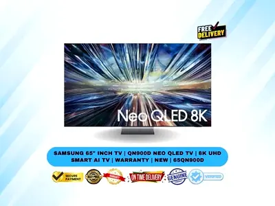 Samsung 65 Inch TV | QN900D Neo QLED TV | 8K UHD Smart AI TV | Warranty | New | 65QN900D