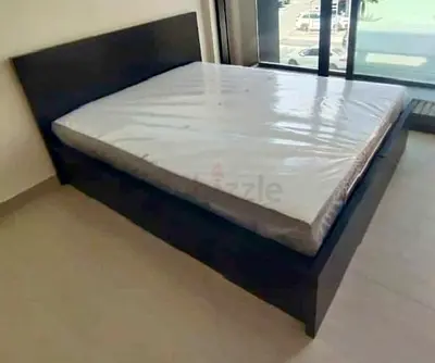 Ikea hydraulic king size bed frame with storage inside full bed and with Ikea pocket sprung  mattres