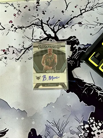 Bryce McGowens Autograph Basketball Card