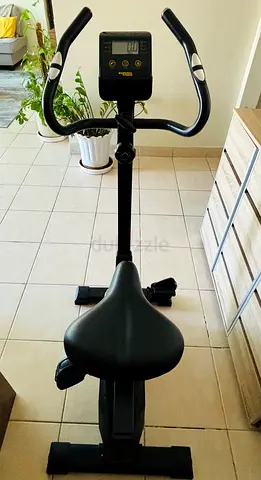 Hardly used exercise bike in excellent condition — perfect for home workouts, available for quick sa