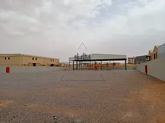 For rent: a 40,015 sq ft yard with 200 kW electricity and an office.