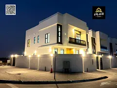 Villa for sale in Ajman, Al Zahia, price includes registration fees. Very good finishing. Freehold o