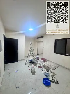 Spacious studio for annual rent in Al Mowaihat 3, Ajman with brand new finishing Fully separate kitc