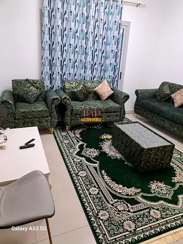 1-bedroom apartment in Al Taawun, Sharjah. Balcony with direct sea view, available from 1/4. Rent AED 4,700 including internet.