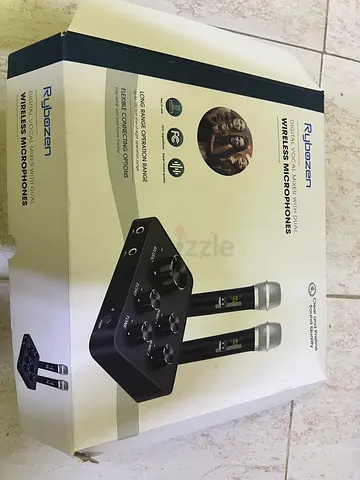 Rybozen Digital Vocal Mixer with Dual Wireless Microphones — Boxed