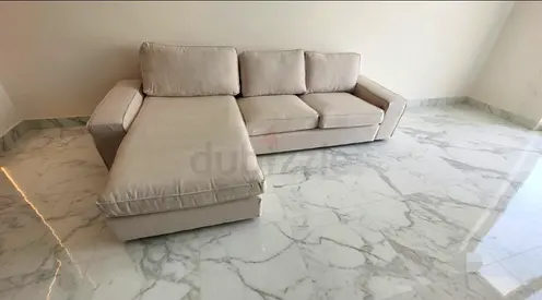 IKEA Kivik L Shape Sofa Beige Excellent Condition