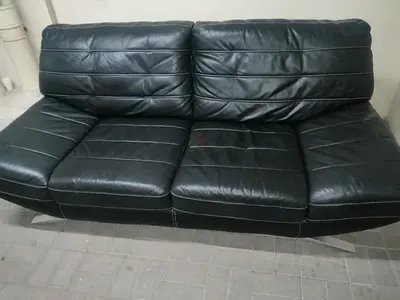 Black sofa
