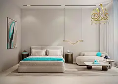 Furnished 1BR Apartment | Reef 998 | Pool &amp; Skyline Views