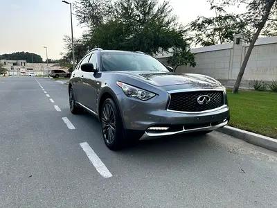 Infiniti QX70 Limited 2018, GCC Specs, Excellent Condition