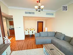 Hot Offer – Open Sea View - 2BHK with Furniture - Ajman Corniche Residences