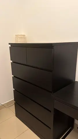 My dark tall dresser - 6 drawers, IKEA, Excellent condition
