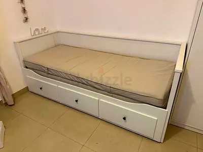 Ikea Day bed with mettres available in perfect condition