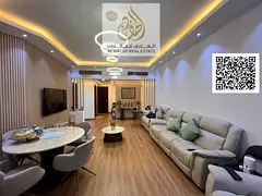 Annual Apartment for Rent in Ajman – Orient Towers (Al Rashidiya) | 2 Bedrooms with Private Roof A
