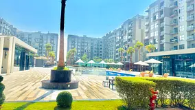 LUXURY LIVING SPACIOUS STUDIO APARTMENT FULLY FRNISH GYM POOL PARKING FREE ON PRIME LOCATION CONTACT