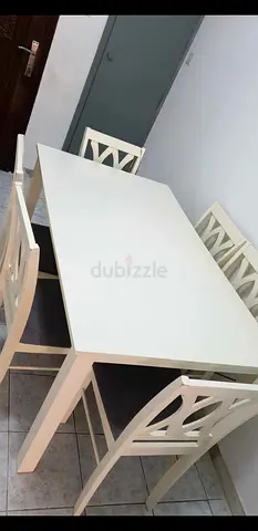 6 Chairs Home Center Table