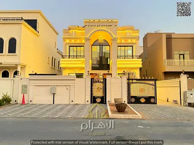 مع الكهرباء والمياه تملك فيلا الأحلام و استثمر بأسلوب راقي في فيلا فاخرة في منطقة العالية ارقي مناطق عجمان "