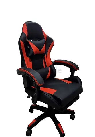 Stylish Gaming Chair in Black and Red-3226