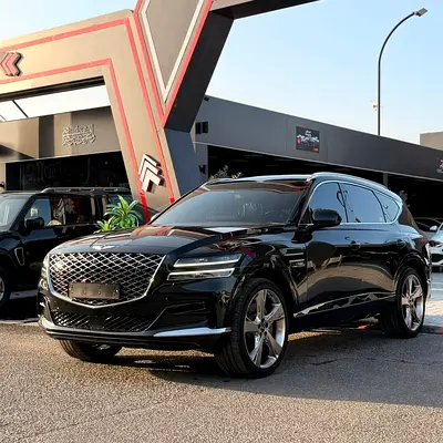 Genesis GV80 2023 | 6-Cylinder | Korean Specs | 38K KM | Black | جينسس GV80 2023 6 سلندر