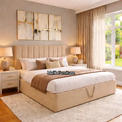 Brand new Queen size bed storage bed king bed mattress queen bed king size bed family bed double bed