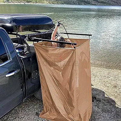 Hot Tent，Winter Tent，Teepee，Car Camping Shower Tent, Vehicle Awning Shower Room, Privacy Shelter Res