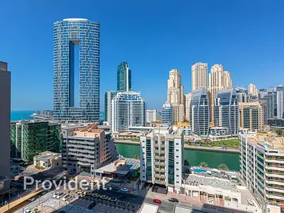 Furnished | High Floor | Full Marina View