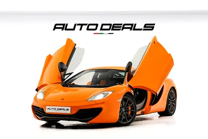 2013 McLaren MP4-12C Coupe | GCC Specs | Fully Loaded | Well Maintained | 3.8L V8