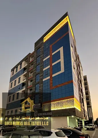 شقة 3 غرف وصالة للإيجار في الروضة 2 - مع موقف سيارات - Icon Building - بسعر 60,000 درهم