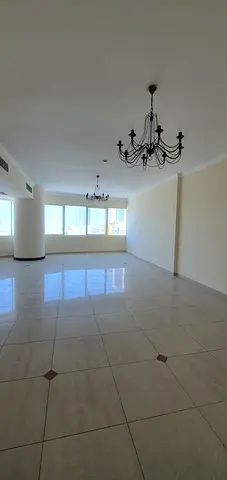 Apartment for Rent | 3 Bedrooms + Living Room | Front View on Al Taawun Street | 2 Balconies | Prime Location – Al Khan