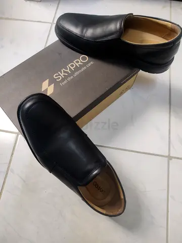 Formal black Skypro Black Slip-On Shoes