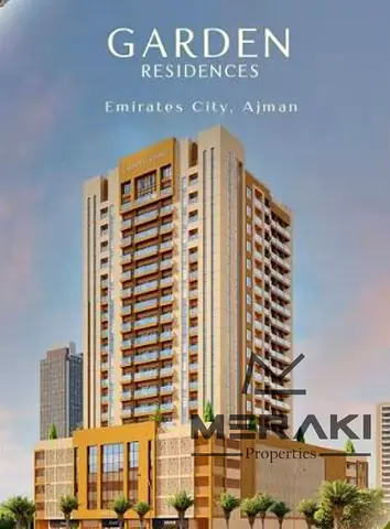 1BR Apartment for Sale in Garden Residence Ajman
