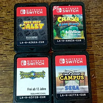 4 Nintendo games