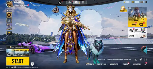 PUBG Mobile - Elite Account with Premium Skins