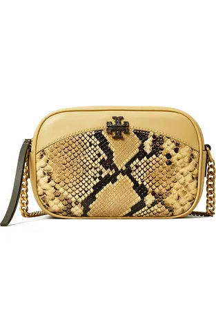 BRAND NEW: Tory Burch McGraw Snake-Embossed Bag (Unused with Tags)