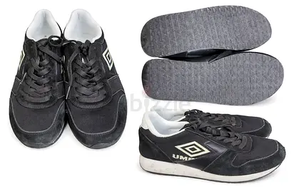 Black Umbro trainers - used, good condition